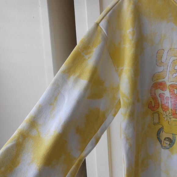 The Beatles Tie Dye Yellow Submarine Sweatshirt - Picture 5 of 10